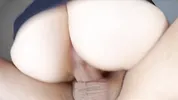 Petite Blonde Teen Riding Big Cock - Tight Pussy Creampied