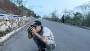 Mi first photo shoot with unknown latin girl ends in a hard fuck, I end up filling her pussy with milk.