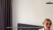 She needs to apologize for the mistake with her body.