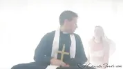 Priest In Sinful Fuck With Stunning Babes Kitana Montana And Charlie Forde