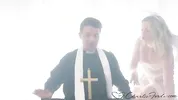 Priest In Sinful Fuck With Stunning Babes Kitana Montana And Charlie Forde