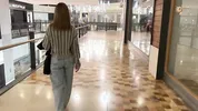 The First Meeting in the Cinema Led to Sex with a Blonde with a Big Ass and CREAMPIE