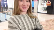 The First Meeting in the Cinema Led to Sex with a Blonde with a Big Ass and CREAMPIE