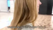 The First Meeting in the Cinema Led to Sex with a Blonde with a Big Ass and CREAMPIE