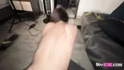 My neighbor comes over to fuck me - intense blowjob