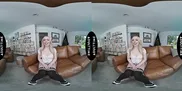 UP CLOSE VR - POV Joyful Haley Spades Gives You A 2 Handed Handjob Before Offering You Her Wet Pussy