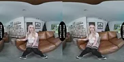 UP CLOSE VR - POV Joyful Haley Spades Gives You A 2 Handed Handjob Before Offering You Her Wet Pussy