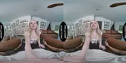 UP CLOSE VR - POV Joyful Haley Spades Gives You A 2 Handed Handjob Before Offering You Her Wet Pussy