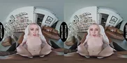 UP CLOSE VR - POV Joyful Haley Spades Gives You A 2 Handed Handjob Before Offering You Her Wet Pussy