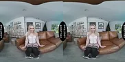 UP CLOSE VR - POV Joyful Haley Spades Gives You A 2 Handed Handjob Before Offering You Her Wet Pussy
