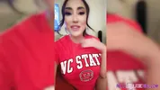 NC State Girl Wants To Watch Football And Fuck - Chloe Amour
