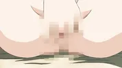 Pink Haired Beauty with Big Tits Loves Sucking Cock and Swallowing Semen