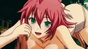 Race, with His Huge Dick, Loves to Fuck Busty Girls with a Ahegao Look on Their Faces