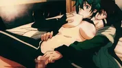 Race, with His Huge Dick, Loves to Fuck Busty Girls with a Ahegao Look on Their Faces