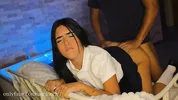 She comes home from school, swallows my semen and lets herself be fucked.
