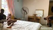 Bi friends share little girlfriend and fuck her together