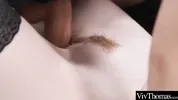 Watch stunning lesbians have sexy fun with a big strapon cock