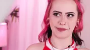 Tattooed cheerleader Maya Romero craves his cock