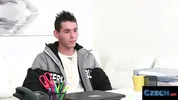 CZECH XXX - Nervous Czech Stud Blushes During Casting Couch Sex