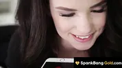 SPANKBANG GOLD - Pigtails & Pussy Licking - Lyra Law & Lana Adams Obey the Big Dick Doll Master